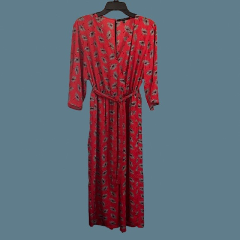 19 Cooper Red Floral Jumpsuit Nordstrom